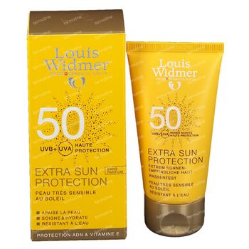 Louis Widmer Extra Sun Protection SPF50 Sans Parfum 50 ml
