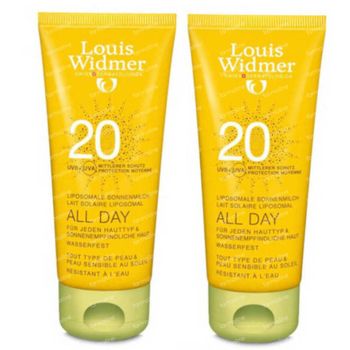 Louis Widmer All Day SPF20 Légèrement Parfumé DUO 2x100 ml