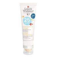 Louis Widmer Kids Skin Protection Cream SPF25 met Lippenverzorging SPF50 Zonder Parfum 25 ml
