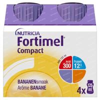 Fortimel Compact Banaan 4x125 ml