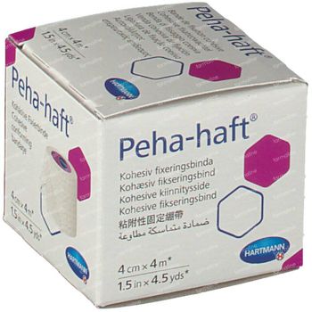 Hartmann Peha-Haft Latexfree 4cm x 4m 932441 1 st