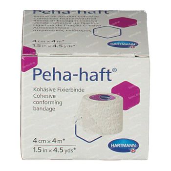 Hartmann Peha-Haft Latexfree 4cm x 4m 932441 1 st