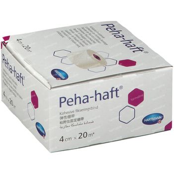 Hartmann Peha-Haft Latexfree 4cm x 20m 932446 1 st