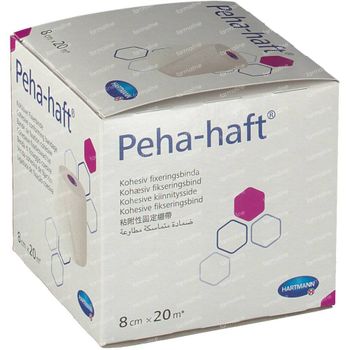Hartmann Peha-Haft Latexfree 8cm x 20m 932448 1 st
