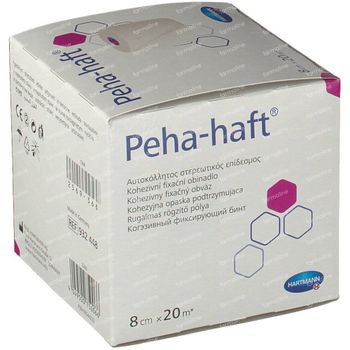 Hartmann Peha-Haft Latexfree 8cm x 20m 932448 1 st