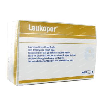 Leukopor® Huidvriendelijke Hechtpleister 9,2 m x 2,50 cm 02454-00 12 stuks