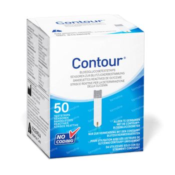 Bayer Contour Teststrips 50 st