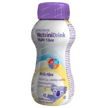 Nutrinidrink Multi Fibre Vanille +12 Mois 200 ml