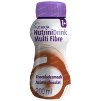 Nutrinidrink Multi Fibre Chocolade + 12 Maanden 200 ml