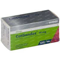 Cetisandoz 10 mg 100 tabletten