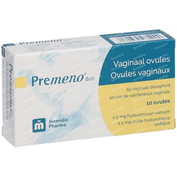 Premeno Duo Intra Vaginales 10 ovules