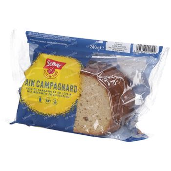 Schär Pain De Campagne En Tranche 240 g