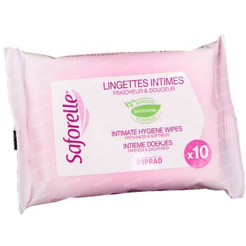 Saforelle Lingettes Intimes 10 st