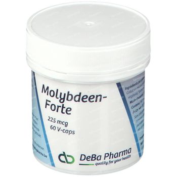 Deba Pharma Molybdeen Forte 225mcg 60 capsules