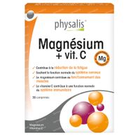 Physalis Magnésium + Vitamin C 30  comprimés