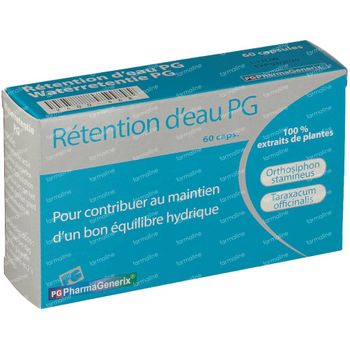 Pharmagenerix Retention Eau Pg 60 capsules