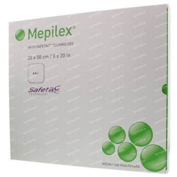 Mepilex Stérile 20cm x 50cm 2 st