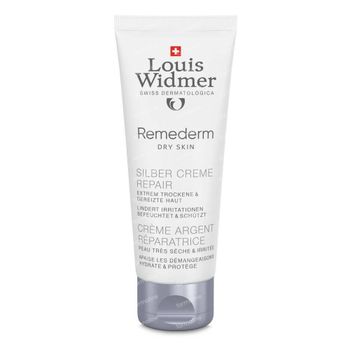 Louis Widmer Remederm Zilvercrème Zonder Parfum 75 ml