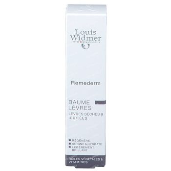 Louis Widmer Remederm Lippenbalsem Licht Geparfumeerd 15 ml
