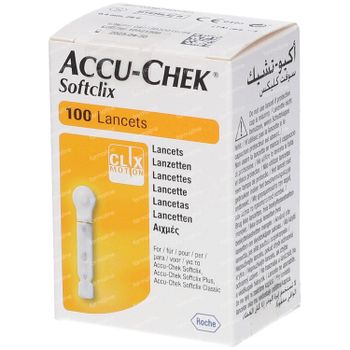 Accu-Chek Softclix Lancettes 100 st
