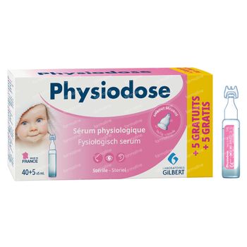 Physiodose Neus-Oogoplossing 40+5 unidosis