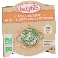 Petits plats de légumes et viande pour bébé dès 8 mois - Baby Bio