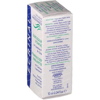 Ecrinal Durcisseur Vitaminé au Lipesters de Soie 10 ml