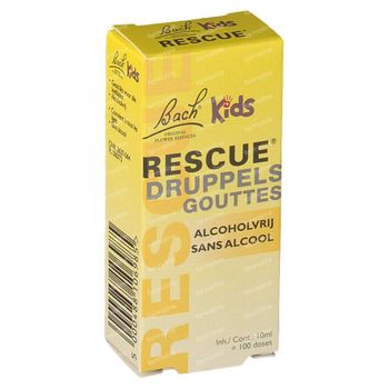Bach Fleur Rescue Junior 10 ml gouttes