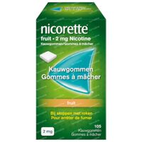 Nicorette® Fruit Gommes à Mâcher 2mg 105  chewing-gums