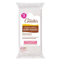 Roge Cavailles Extra-Gentle Intimate Wipes 15 st