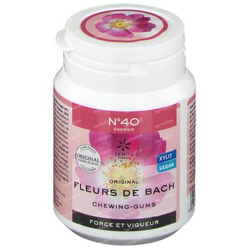 Fleurs de Bach Chewing-gum N40 Energie S/Sucre 40 st