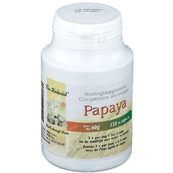 Herborist Papaya 120 capsules