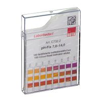 Indicatorpapier pH 7-14 100 st