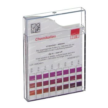 Papier Indicateur pH 7-14 100 st