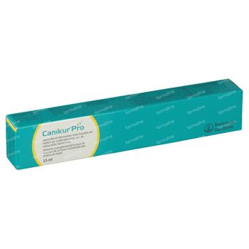 Canikur Pro 1 Chien 15 ml seringue