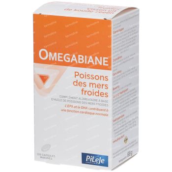 Omegabiane Huile De Poisson 100 capsules