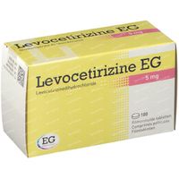 Levocetirizine EG 5mg 100 tabletten