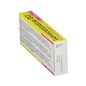 Levocetirizine EG 5mg 10 comprimés