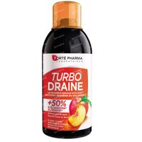 Forté Pharma Turbodraine grüner Tee-Pfirsich 500 ml
