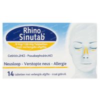 Rhinosinutab® 5mg/120mg 14 tabletten