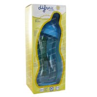 Difrax Biberon S Natural Wide Bleu 310 ml