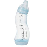 Difrax Biberon S Natural Bleu 250 ml