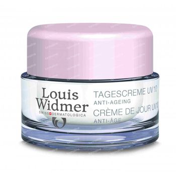 Louis Widmer Dagcrème SPF10 Zonder Parfum 50 ml