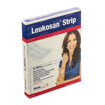 Leukosan® Strip Stérile 6 x 100 mm Blanc 72628-09 2x5 pièces