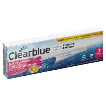 Clearblue Plus Test de grossesse 1 st