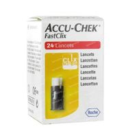 Accu-Chek Fastclix Lancettes 24 pièces