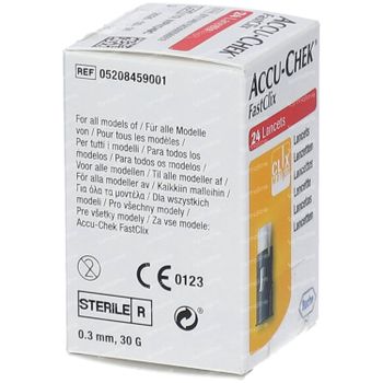 Accu-Chek Fastclix Lancetten 24 stuks