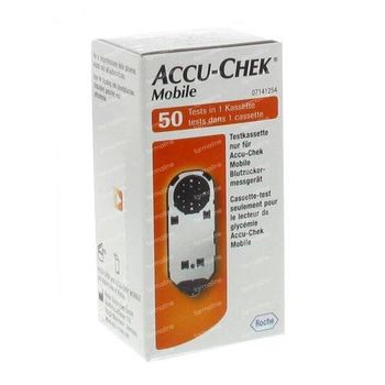 Accu-Chek Mobile Cassette - Test 50 pièces