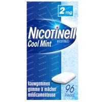 Nicotinell Cool Mint 2mg 96 kauwgoms