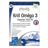 Physalis Krill Omega 3 30  capsules